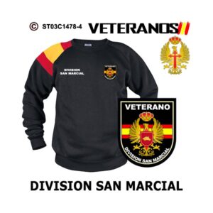 Sudadera-bandera Veterano División San Marcial