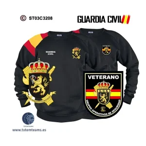 Sudadera-bandera GOS Grupos Operativos de Seguridad Guardia Civil