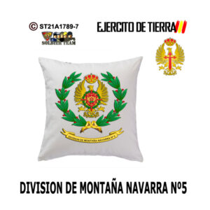 Cojín División de Montaña Navarra Nº5