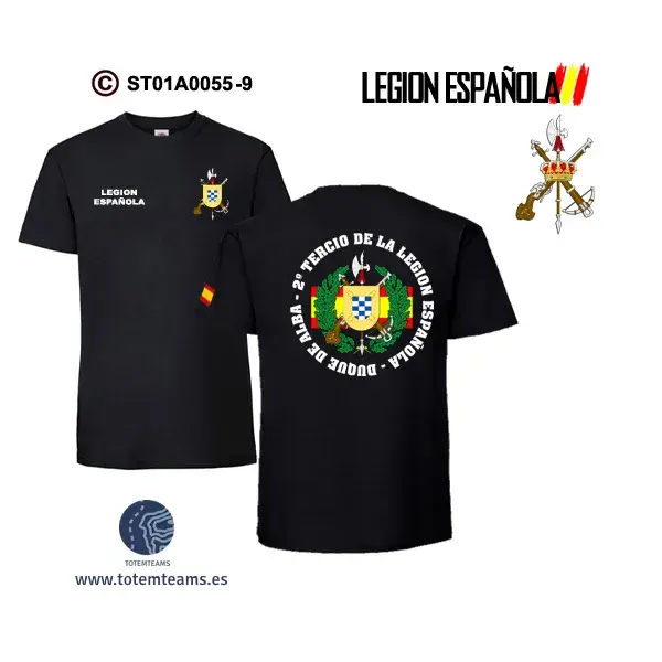 Camiseta-ES 2º Tercio Duque de Alba – Legión Española - Imagen 4