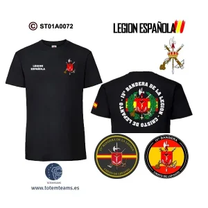 Camiseta-ES IVª Bandera Cristo de Lepanto Legión Española