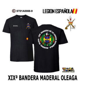 Camiseta-ES XIXª Bandera – Maderal Oleaga – BOEL