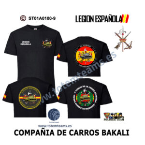 Camiseta-ES Compañía de Carros Bakali - Legión Española