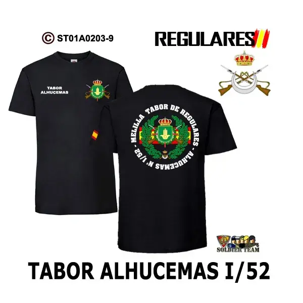 Camiseta-ES Tabor Alhucemas I/52 Grupo de Regulares - Imagen 4