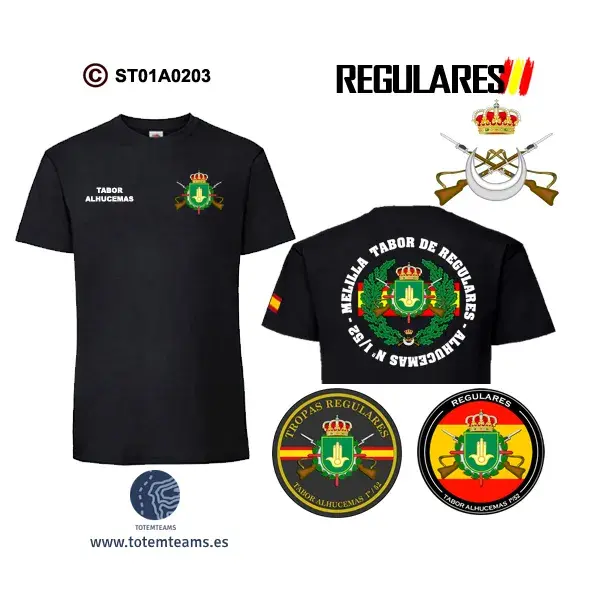 Camiseta-ES Tabor Alhucemas I/52 Grupo de Regulares