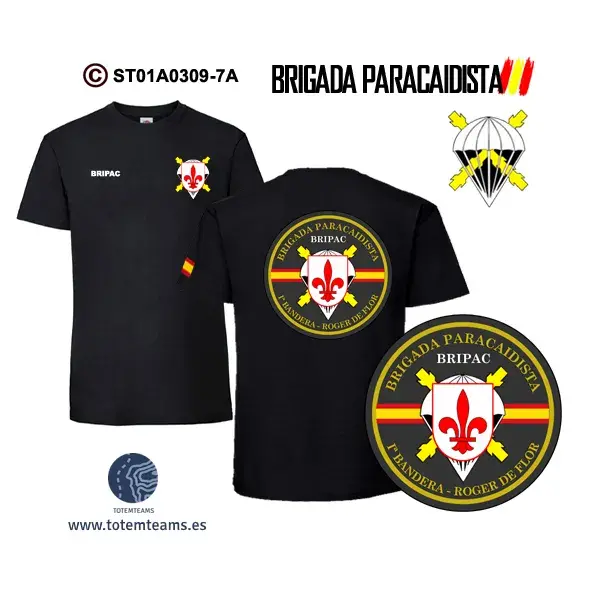 Camiseta-ES Iª Bandera Roger de Flor BRIPAC - Imagen 2