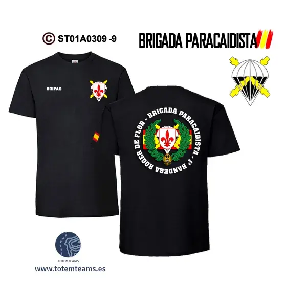 Camiseta-ES Iª Bandera Roger de Flor BRIPAC - Imagen 4