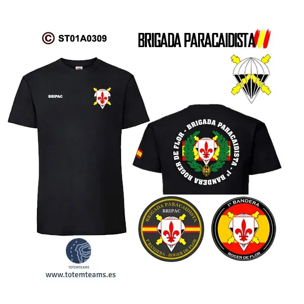 Camiseta-ES Iª Bandera Roger de Flor BRIPAC