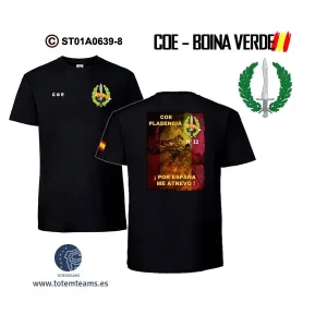 Camiseta-DS COE 12 Plasencia – Boina Verde