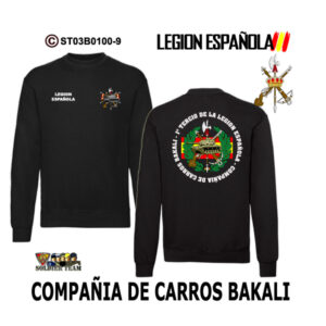 Sudadera-ES 4º Compañía de Carros Bakali - Legión Española