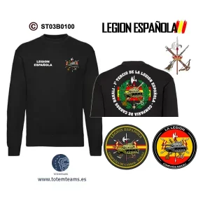 Sudadera-ClásicaES 4º Compañía de Carros Bakali - Legión Española