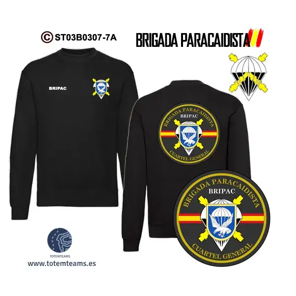 Sudadera-ClásicaES BRIPAC Cuartel General - Imagen 3