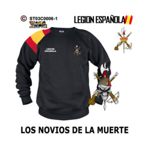 Sudadera-bandera Los novios de la Muerte Legión Española