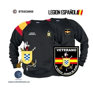 Sudadera-bandera IIº Tercio Duque de Alba Legión Española