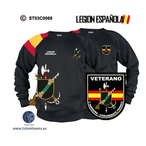 Sudadera-bandera Iª Bandera Comandante Franco – Legión Española