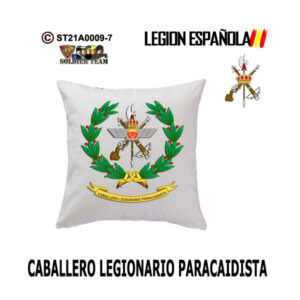 Cojín Caballero Legionario Paracaidista Legión Española