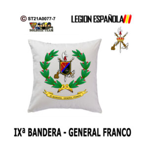 Cojín IXª Bandera General Franco – Legión Española