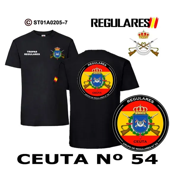 Camiseta-ES Ceuta 54 Grupo de Regulares - Imagen 3