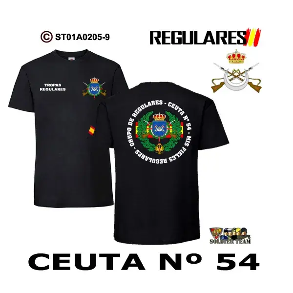 Camiseta-ES Ceuta 54 Grupo de Regulares - Imagen 2