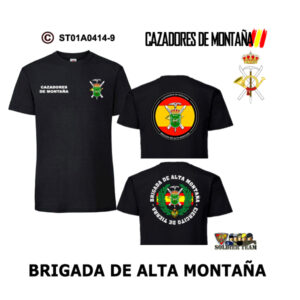Camiseta-ES Brigada de Alta Montaña - Cazadores de Montaña
