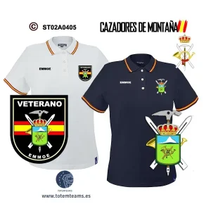 Polo EMMOE Escudo Antiguo - Cazadores de Montaña