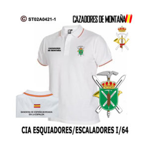 Polo Compañía Esquiadores Escaladores 1/64 – Cazadores de Montaña