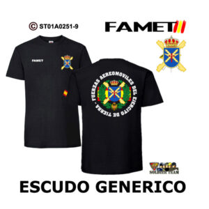Camiseta-ES FAMET Escudo Genérico