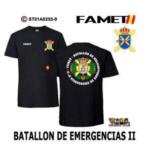 Camiseta-ES Batallón de Emergencias II – FAMET