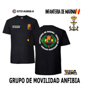 Camiseta-ES Grupo de Movilidad Anfibia Infantería de Marina
