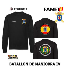 Sudadera-ES Batallón de Maniobra IV – FAMET