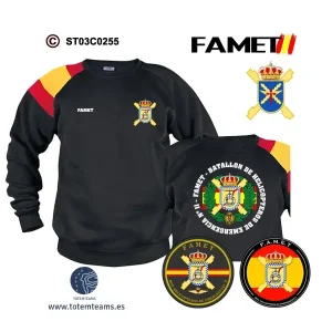 Sudadera-BanderaES Batallón de Emergencias II – FAMET