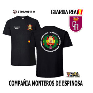 Camiseta-ES Compañía Monteros de Espinosa – Guardia Real