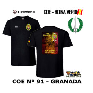 Camiseta-DS COE 91 Granada – Boina Verde