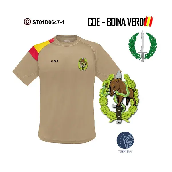 Camiseta COE 52 Barbastro – Boina Verde - Imagen 3