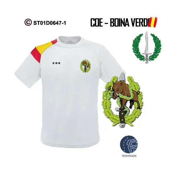 Camiseta COE 52 Barbastro – Boina Verde - Imagen 4