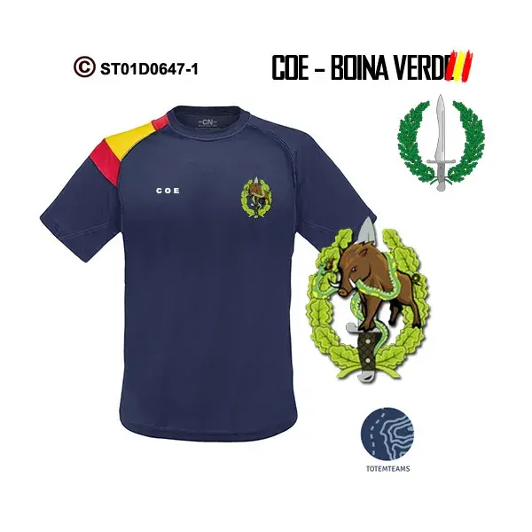 Camiseta COE 52 Barbastro – Boina Verde - Imagen 2