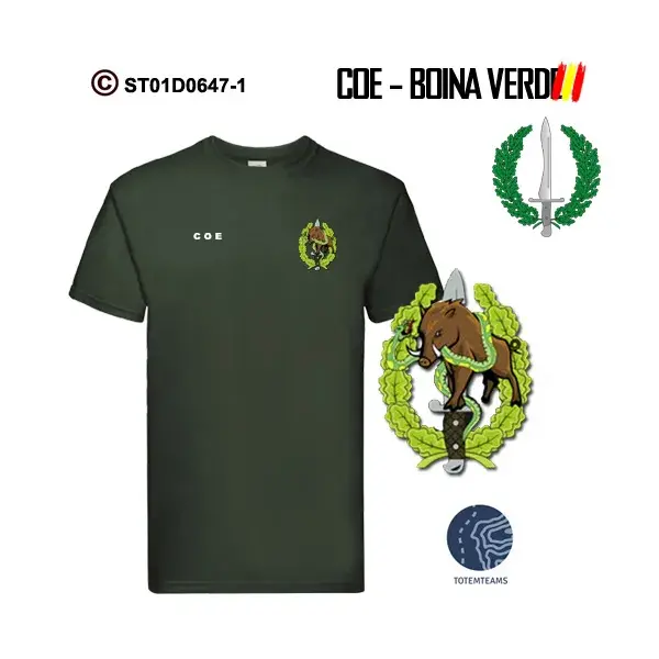 Camiseta COE 52 Barbastro – Boina Verde - Imagen 6