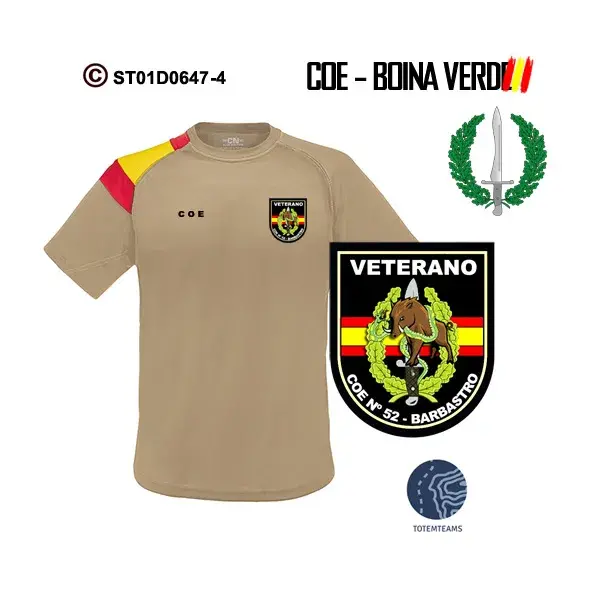 Camiseta COE 52 Barbastro – Boina Verde - Imagen 8