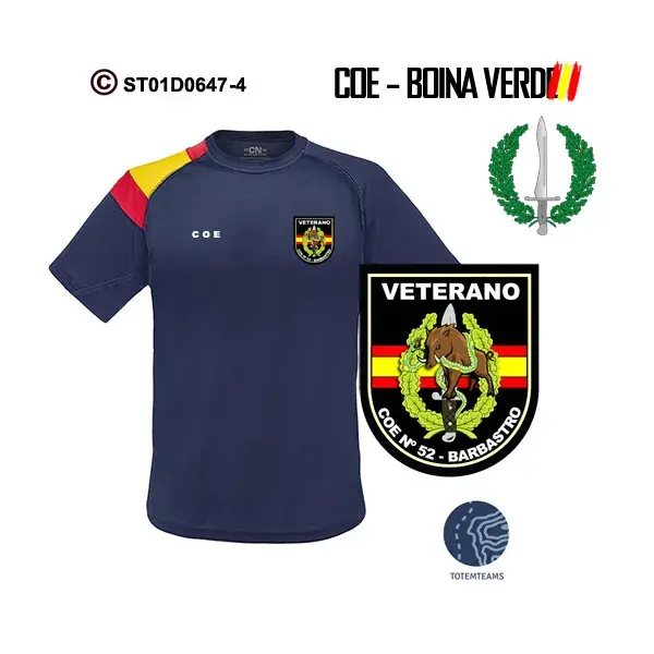 Camiseta COE 52 Barbastro – Boina Verde - Imagen 7