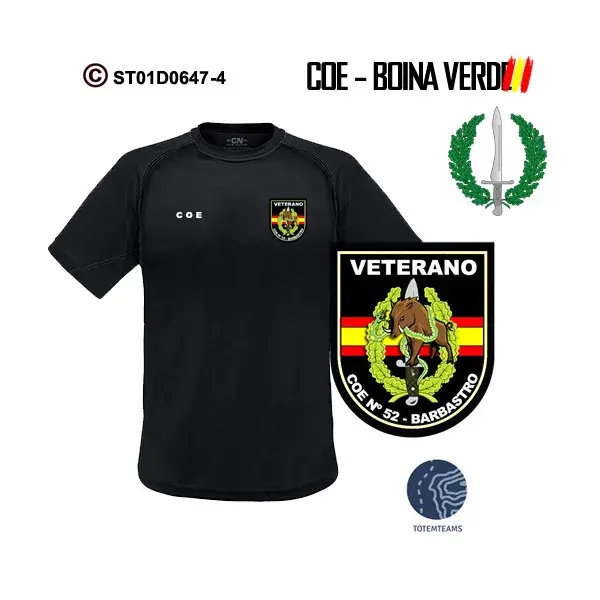 Camiseta COE 52 Barbastro – Boina Verde - Imagen 10