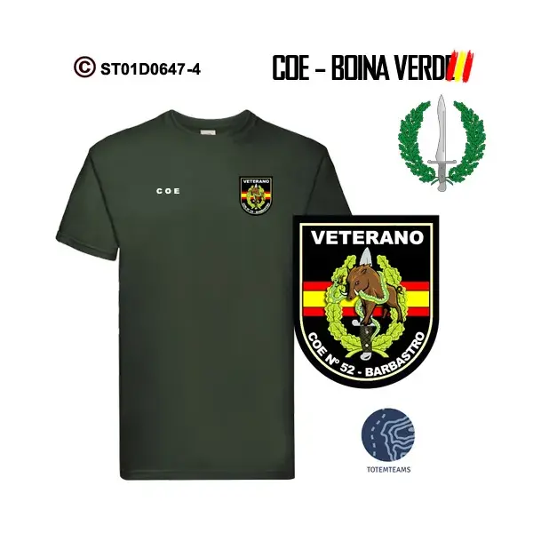 Camiseta COE 52 Barbastro – Boina Verde - Imagen 11