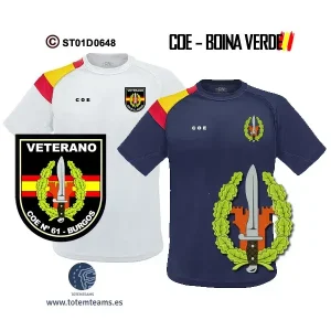 Camiseta COE 61 Burgos – Boina Verde