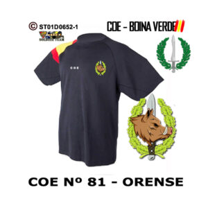 Camiseta COE 81 Orense – Boina Verde