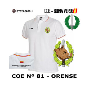 Polo COE 81 Orense – Boina Verde
