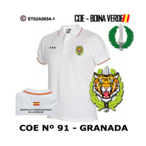 Polo COE 91 Granada – Boina Verde