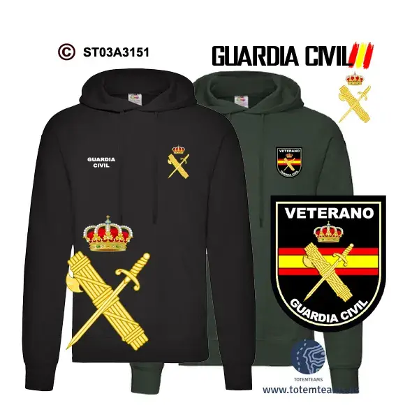 Sudadera-capucha Guardia Civil