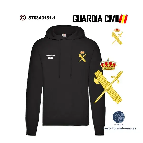 Sudadera-capucha Guardia Civil - Imagen 2