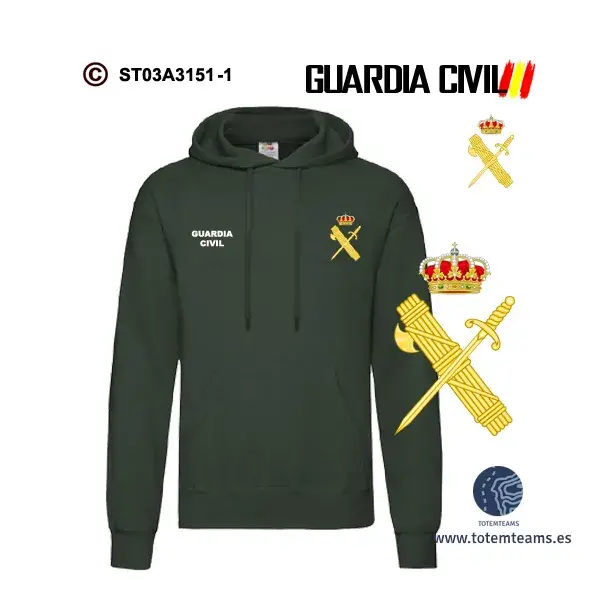Sudadera-capucha Guardia Civil - Imagen 3