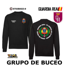 Sudadera-ES Grupo de Buceo – Guardia Real