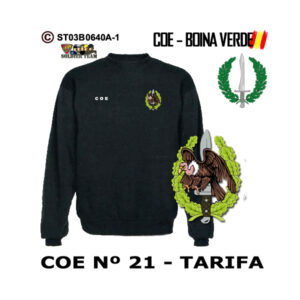 Sudadera-clásica COE 21 Tarifa – Boina Verde